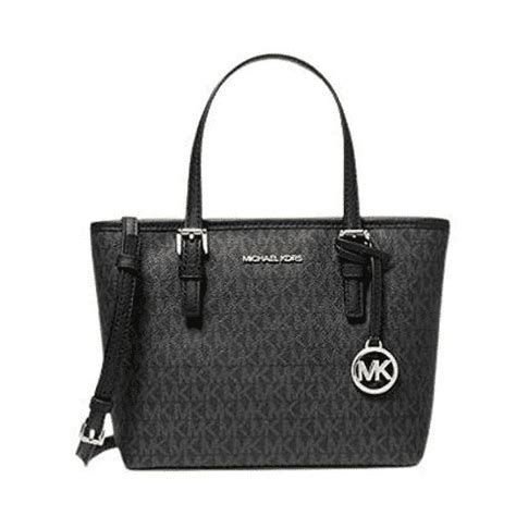 michael kors jet set item signature tote|Michael Kors carryall.